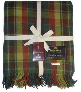 Canadian Rockies Knee Blanket