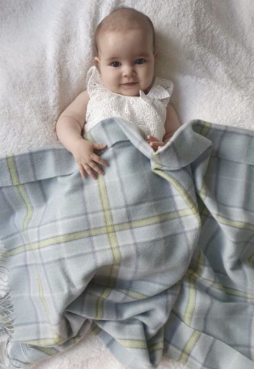 Little Lamb Wool Baby Blanket