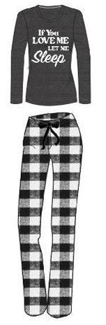Flannel Pajama Set