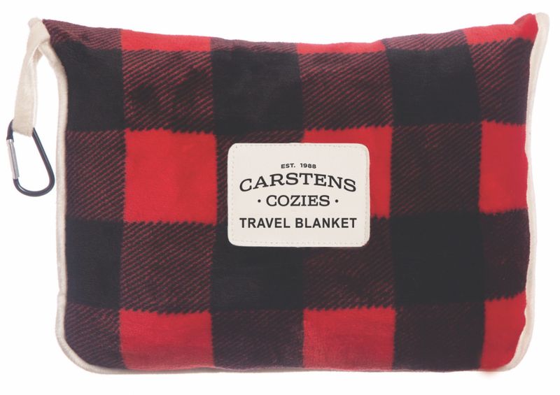 Lumberjack Red Travel Blanket
