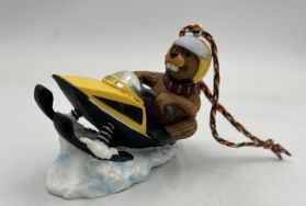 Buddy Beaver Snowmobile Hanging