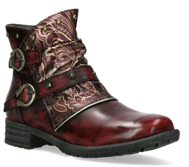 Misstyl by LV Bordeaux Bootie