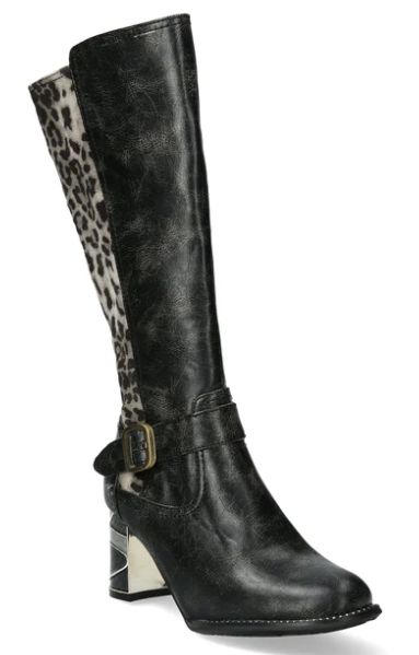 Misstyl by LV Leopard Boot