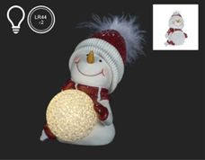 LED Snowball Snowman