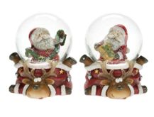 Santa Sack Water Globe