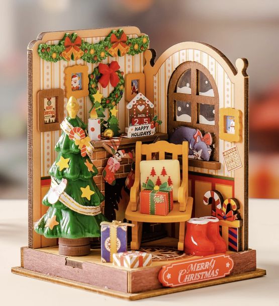 Rolife Christmas Fireplace