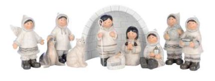 CT T178 Inuit Nativity