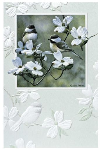 PPress Springtime Chickadees
