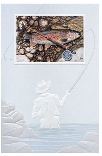 PPress Rainbow Trout and Rod