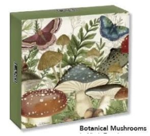 1000pc Luxe Puzzle Botanical Mushrooms