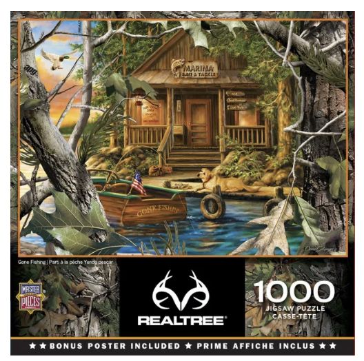 Realtree Gone Fishing 1000pc