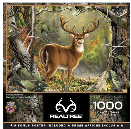Realtree Backcountry Buck 1000pc