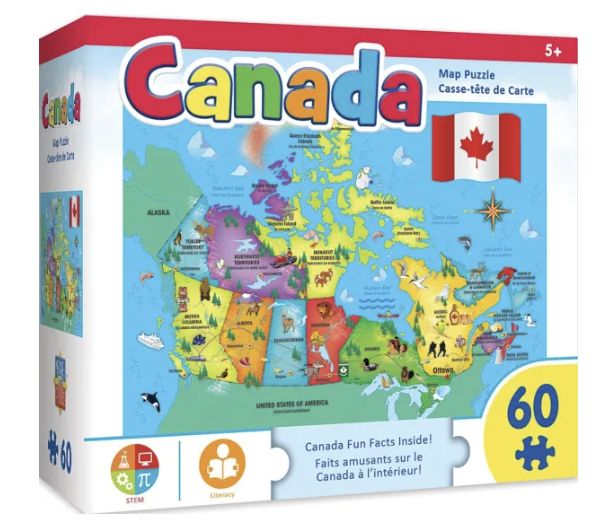 Canada Map 60pc