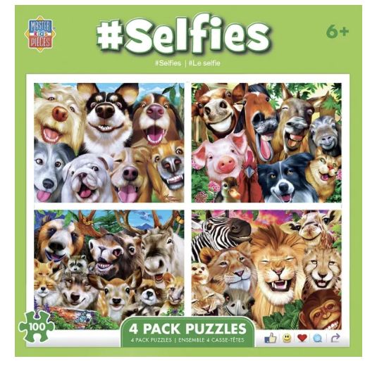 Master Kids Selfies 4pk 100pc