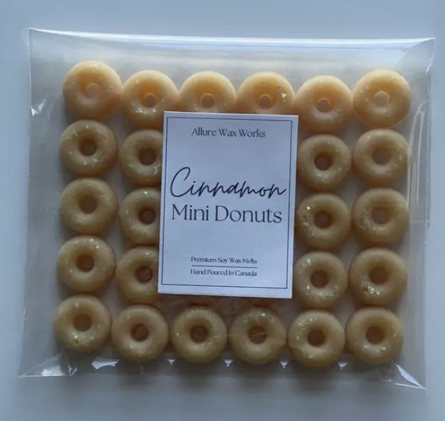Allure Wax Melts - Cinnamon Mini Donuts