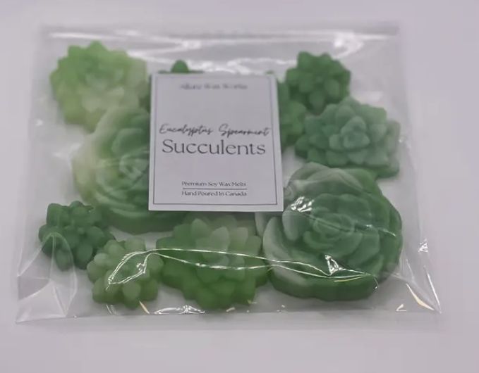 Allure Wax Melts - Eucalyptus Spearmint Succulents