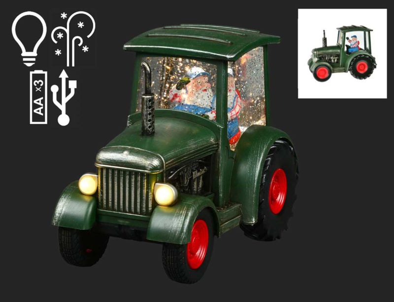 CT E0243 Santa Tractor