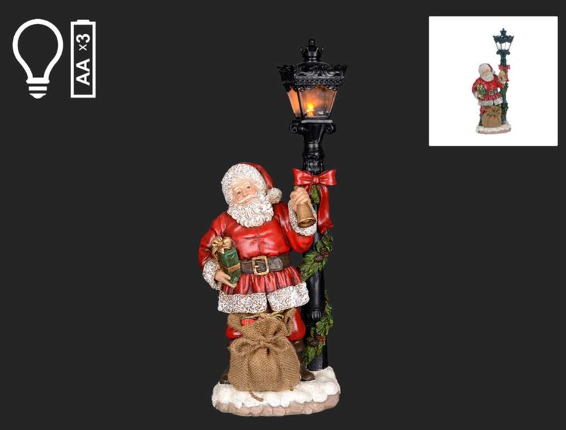 CT V108 Santa Lamp Post