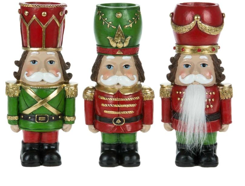 7" Toy Soldier T-Light Holder