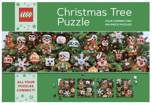 Lego Christmas Tree Puzzle 4x100pc