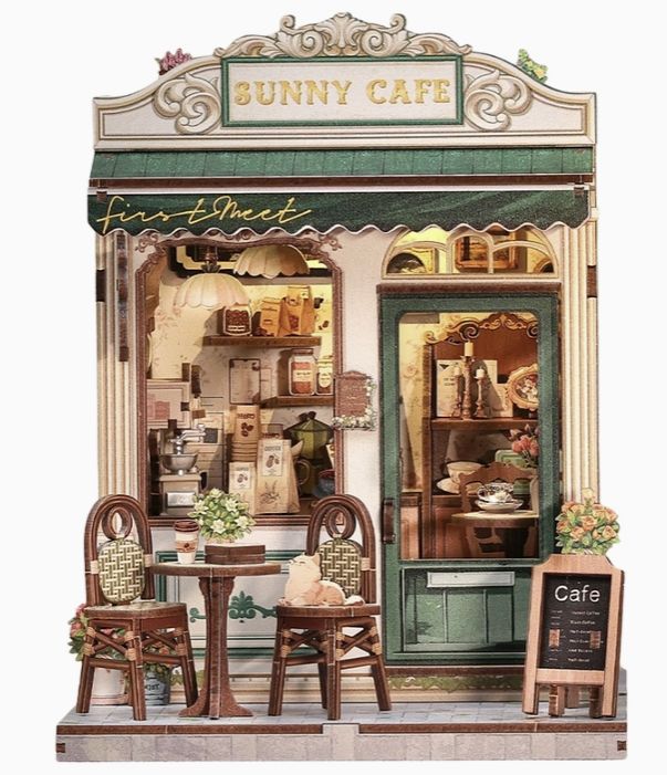 DIY BookNook - Sunny Cafe