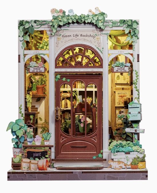 DIY BookNook - Green Life Book Shop