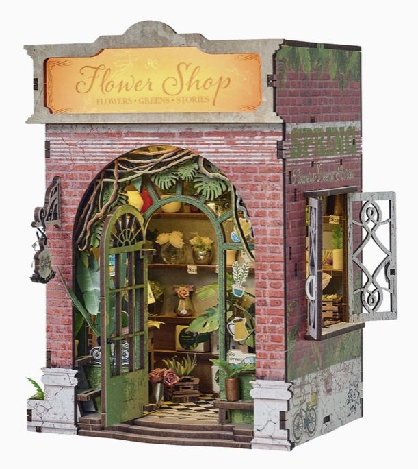 DIY BookNook - Flower Shop