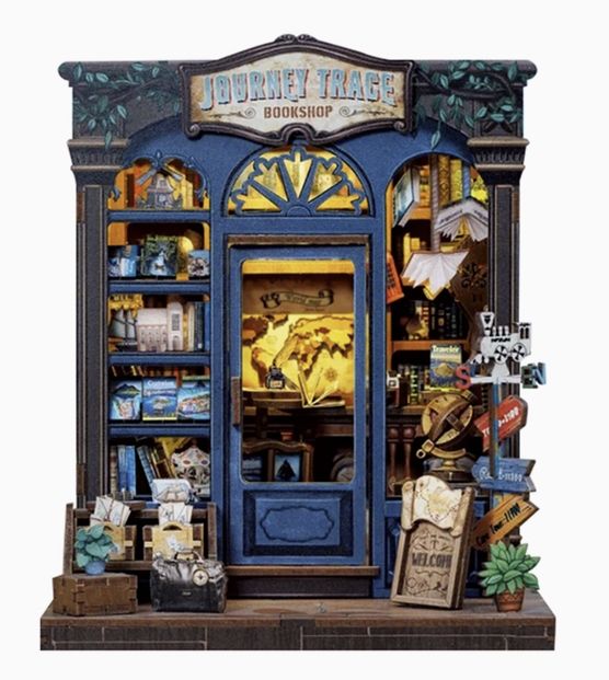 DIY BookNook - Journey Trace Bookshop