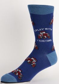 Mojja Socks - L/XL Play with Tractors