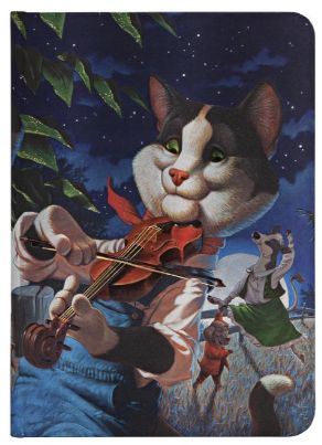 Lined Midi Cat and the Fiddle