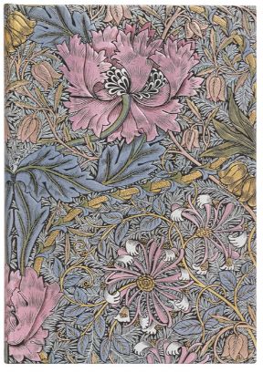 Lined Midi Morris Pink Honeysuckle