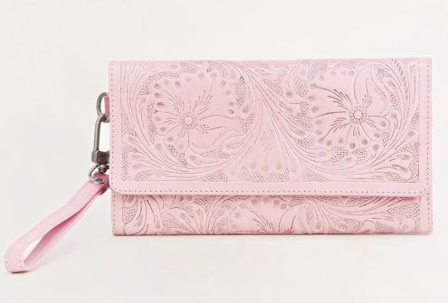 Loyal West Drover Wallet Pink