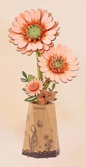 Rowood Light Orange Gerbera