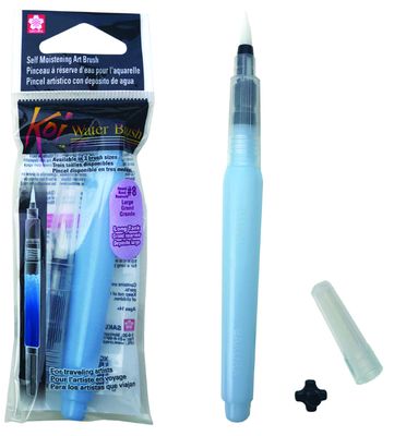 Koi Water Brush Round #8 Long Tank