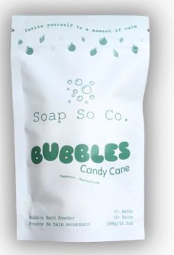 Soap So Bubbles Candy Cane