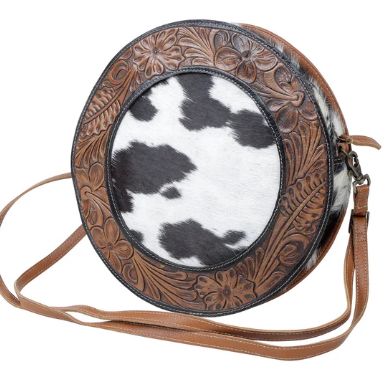 Myra Hairon Round Bag