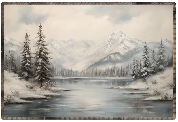 LHH Winter Mountain Landscape