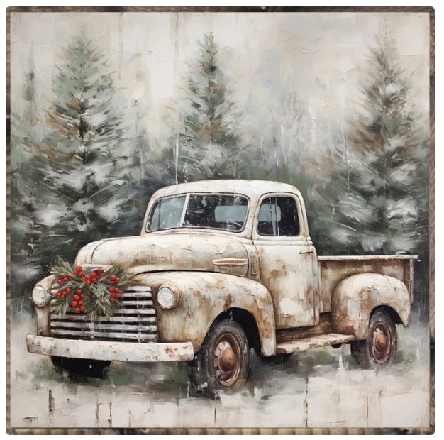 LHH White Christmas Truck