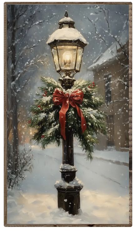 LHH Vintage Christmas Lamp