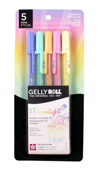 Gelly Roll Moonlight 5pk Pastel