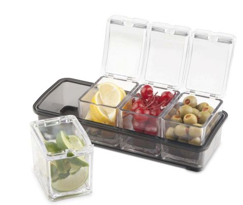 5 Pc Garnish Bar Caddy