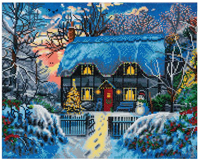 Crystal Art Yuletide Manor