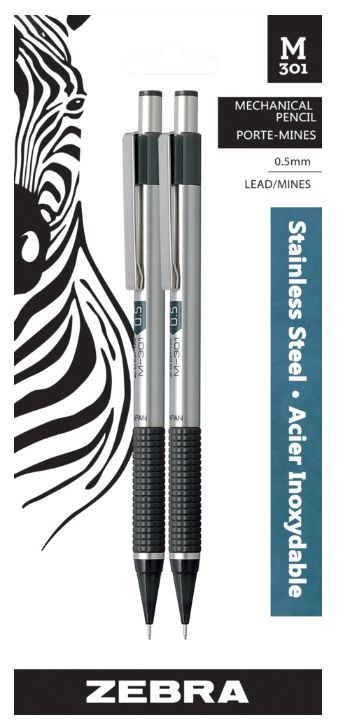 Zebra .5mm  Mechanical Pencil 2pk