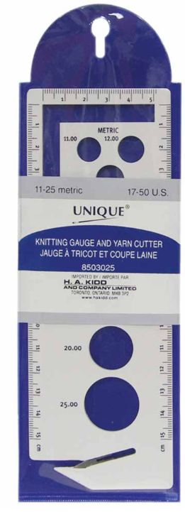 11-25 Metric Knitting Guage