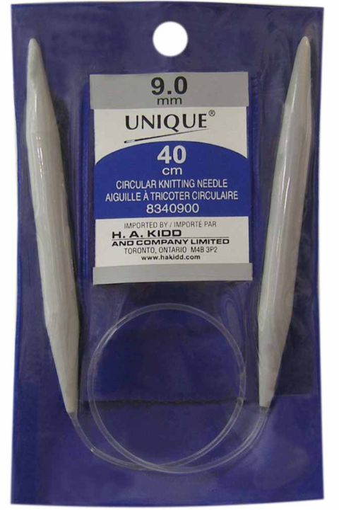 Circular Knitting Needles 16″ Plastic - 9.0mm