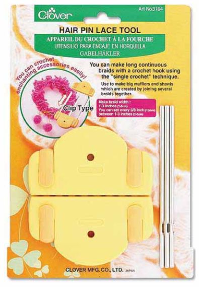 Clover Hair Pin Lace Tool