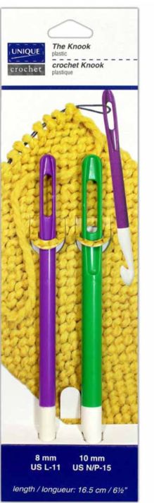 Crochet Knook 6 1/2&quot; Plastic
