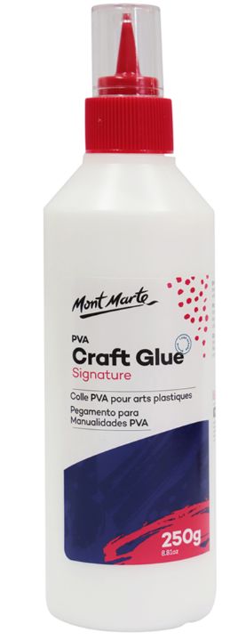 Mont Marte PVA Fine Tip Craft Glue 8.8oz