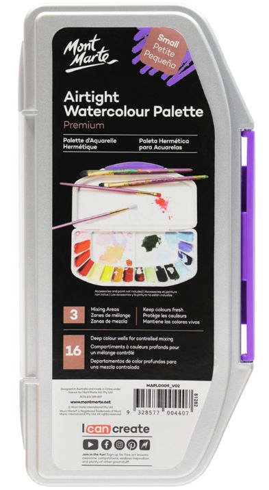 Mont Marte Watercolor Palette 16