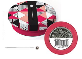 Pin Station Tin - Pearl Head Steel